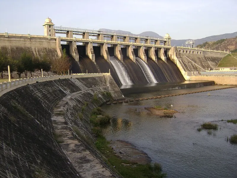 Amaravathi Dam built