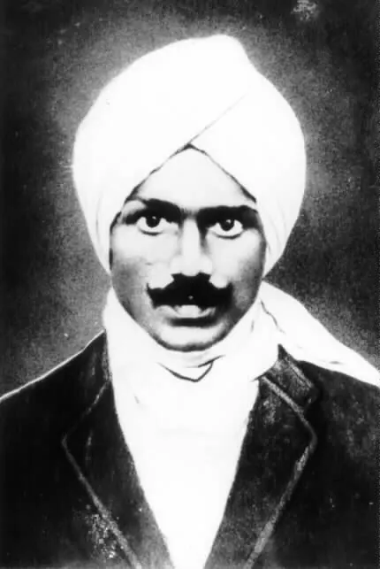 Subramania Bharati goes into exile in Pondicherry