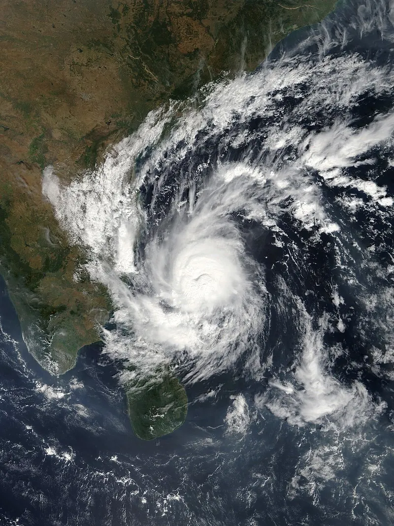 Cyclone Gaja devastates the Cauvery delta