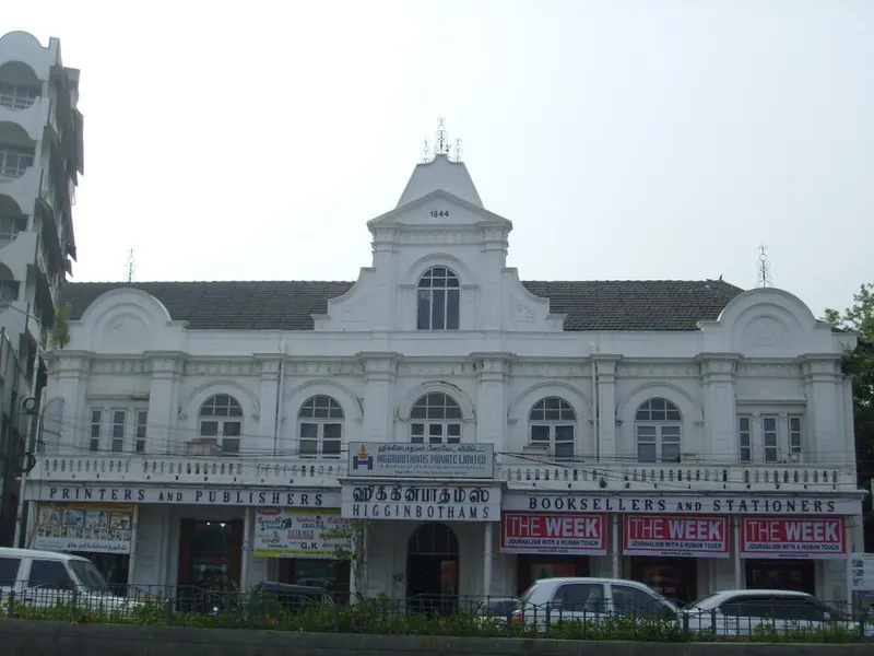 Higginbotham's bookshop founded in Madras