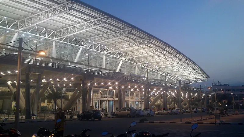 First passenger terminal built at Meenambakkam airport