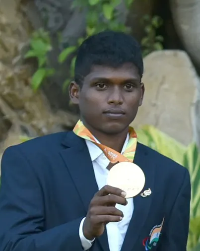 Mariyappan Thangavelu wins Paralympic high jump gold