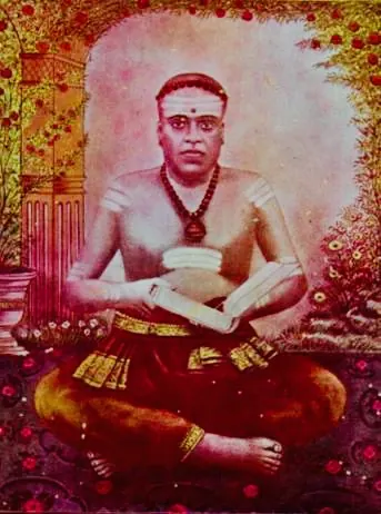 Arumuka Navalar receives his title at Thiruvaduthurai