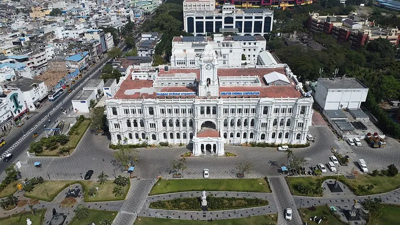 Ripon Building becomes home of the Madras Corporation