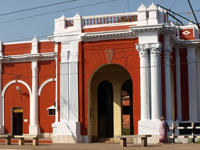 Railway construction begins at Royapuram