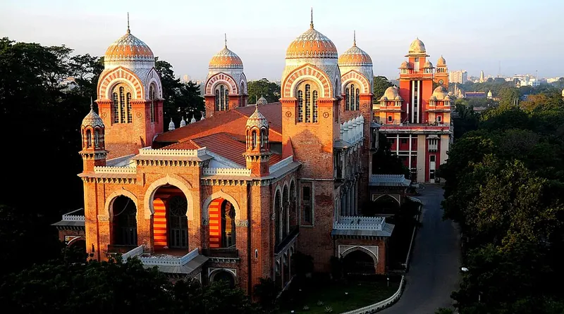 Senate House of the University of Madras completed